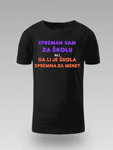 I'M READY FOR SCHOOL – DJEČIJA MAJICA - tsrm10-017k