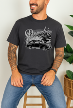 Vintage Car 100% organski pamuk Majica – Retro Street Style - tsrm10-15