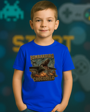 Dječija Majica – Dizajn Bombardino Crocodilo 🐊🔥👕 - tsrm10-27