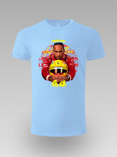 Lewis Hamilton 44 Ferrari Formula Fan Majica sa Printom - tsrm17-021