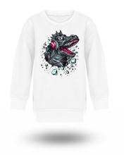 Dječja Dukserica sa Slušalicama Dinozaur 🦖🎧 | Topla, Mekana i Zanimljiva - tsrm13-17