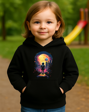 Dukserica za Djecu – Astronaut i Šarena Svemirska Pozadina - tsrm7-cute73