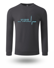 Unisex Dukserica sa Muzičkim EKG Printom 🎵 | Streetwear Dugi Rukavi - tsrm12-28