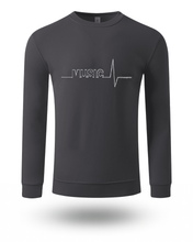 Unisex Dukserica sa Muzičkim EKG Dizajnom 🎶 | Streetwear Dugi Rukavi - tsrm12-27