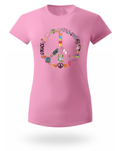 ✨ “Peace & Love – 100% Organska Uniseks Majica” ✌️🌈🌱 - tsrm10-08