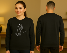 Paw Love Sweatshirt – Odanost i Ljubav u Vašem Stilu - ztsrm9-25