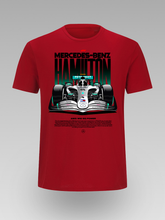 Lewis Hamilton Mercedes Formula 1 Majica – 44 F1 Motorsport Dizajn - tsrm17-031