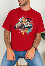 Colorful Car 100% organski pamuk Majica – Za Ljubitelje Automobila - tsrm10-10