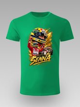 Ayrton Senna #1 – Zlatna Serija F1 Majica - tsrm23-044