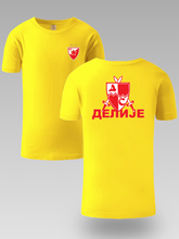 Djeca Crvena Zvezda Majica – Mali Zvezdaši, Velika Ljubav 🔴⚪ - tsrm21-055d