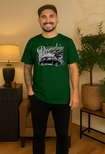 Vintage Car 100% organski pamuk Majica – Retro Street Style - tsrm10-15