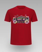 T-Shirt sa Zabavnim Natpisom i Cvjetnim Motivima - tsrm16-012