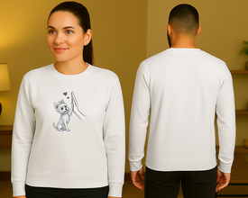 Paw High-Five Sweatshirt – Simbol Vjernosti i Ljubavi - ztsrm9-38