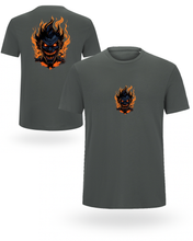 ⚡ “Plameni Demon – 100% Organska Uniseks Majica” 👹🔥🌱 - tsrm8-117