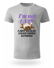 ✨ “Not Lazy – 100% Organska Uniseks Majica” 🐶😎🌱 - tsrm10-06