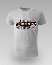 T-Shirt sa Zabavnim Natpisom i Cvjetnim Motivima - tsrm16-012