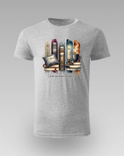 T-Shirt sa Motivom Knjiga i Kafe - tsrm16-009