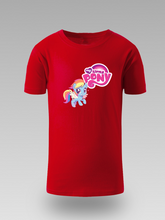 My Little Pony Dječija Majica – Rainbow Dash Crni Dizajn - tsrm13-105