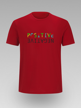 Positive Negative Grafička Unisex Majica - tsrm12-012