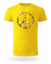 ✨ “Peace & Love – 100% Organska Uniseks Majica” ✌️🌈🌱 - tsrm10-08