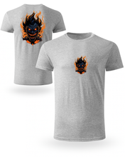 ⚡ “Plameni Demon – 100% Organska Uniseks Majica” 👹🔥🌱 - tsrm8-117