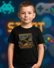 Dječija Majica – Dizajn Bombardino Crocodilo 🐊🔥👕 - tsrm10-27