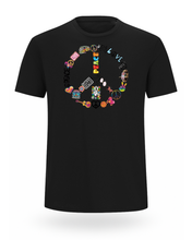 ✨ “Peace & Love – 100% Organska Uniseks Majica” ✌️🌈🌱 - tsrm10-08