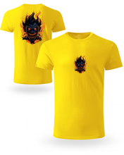 ⚡ “Plameni Demon – 100% Organska Uniseks Majica” 👹🔥🌱 - tsrm8-117