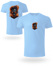 🔥 “Plameni Lobanja – 100% Organska Uniseks Majica” 👹💀🌱 - tsrm8-118