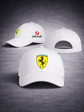 Ferrari Motorsport Kapa – Formula Stil Digital Print Racing Cap - FRM-FRR-001