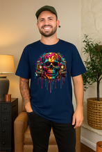 Urban Skull 100% organski pamuk Majica – Street Art Stil - tsrm6-5