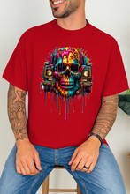 Urban Skull 100% organski pamuk Majica – Street Art Stil - tsrm6-5
