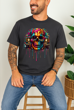 Urban Skull 100% organski pamuk Majica – Street Art Stil - tsrm6-5