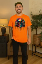 Urban Skull 100% organski pamuk Majica – Street Art Stil - tsrm6-5