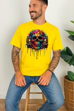 Urban Skull 100% organski pamuk Majica – Street Art Stil - tsrm6-5
