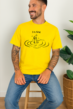 I’m Fine 100% organski pamuk Majica – Minimalistički Humor Dizajn - tsrm9-1